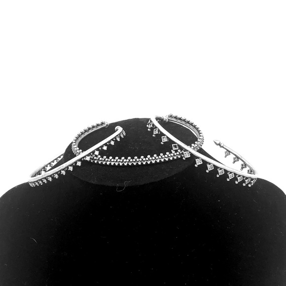 Kendra Scott Jewelry - KENDRA SCOTT CUBICS ZIRCONIUM DELPHINE SILVER CUFFS